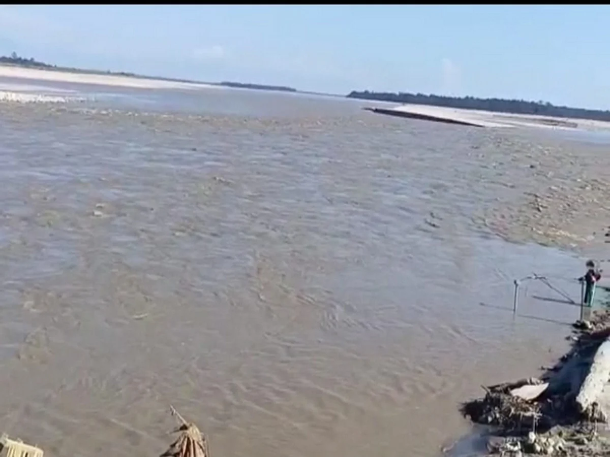 Arunachal's Siang River Turns Muddy Once Again