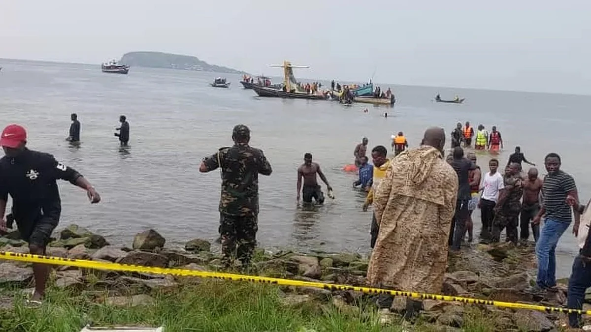 Passenger plane crashes into Lake Victoria