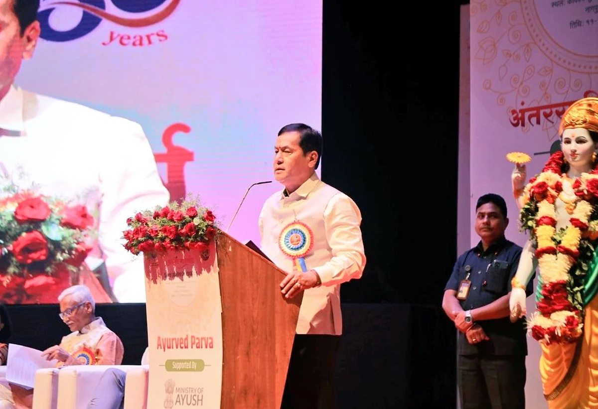 Union Ayush Minister Sarbananda Sonowal