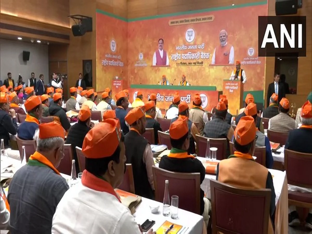 PM Modi inaugurates 2-day BJP meet at party headquarters in New Delhi