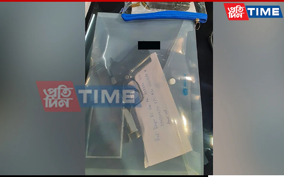 Pistol Recovered from Bike of Prime Accused