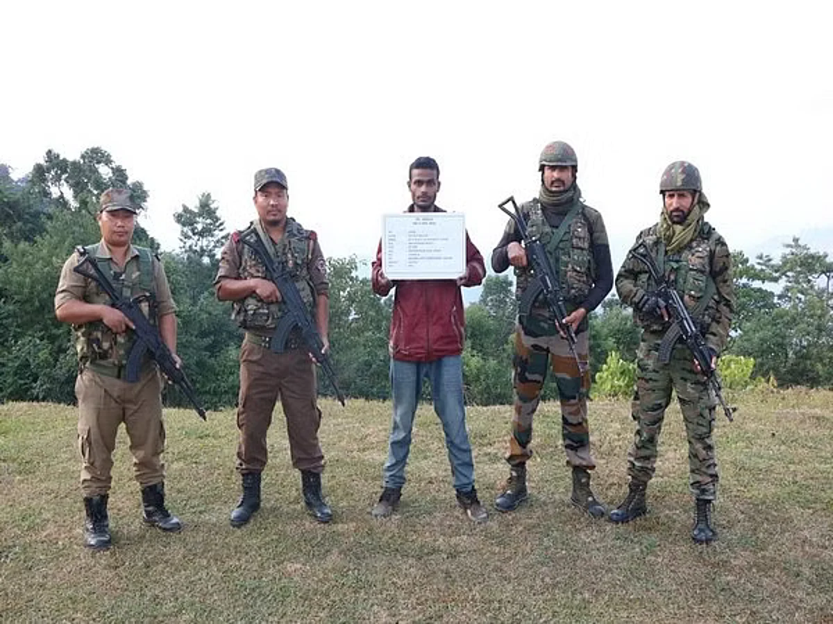 Assam Rifles Apprehended ULFA-I Cadre from Arunachal