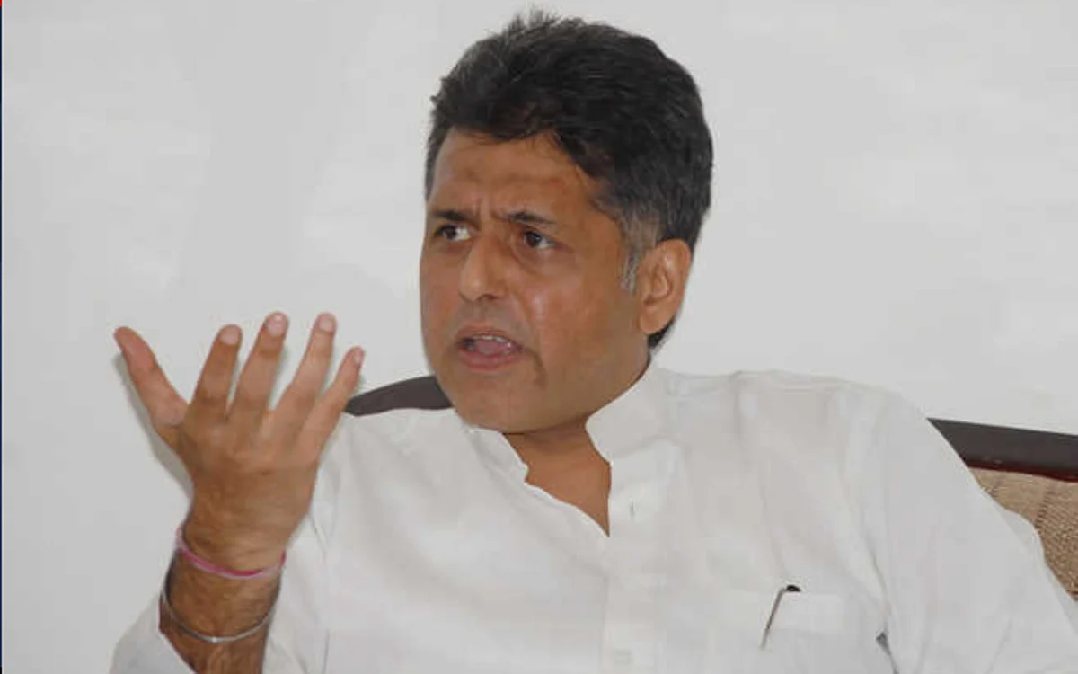 Congress MP Manish Tewari
