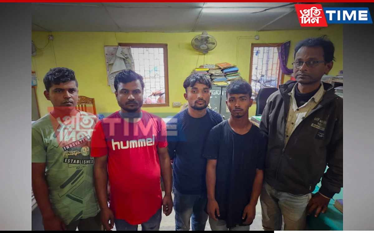 Five arrested with fake gold in Guwahati