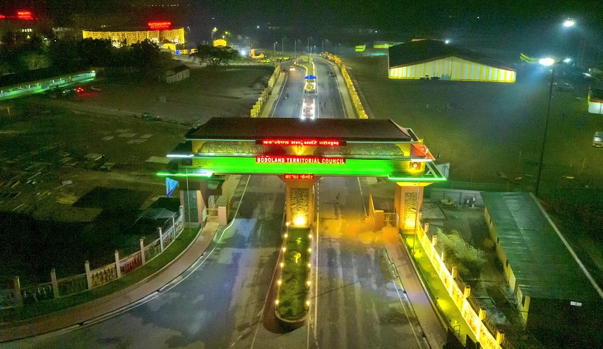 Bodo Territorial Council (BTC) secretariat decked up in BTR to celebrate two years of completion
