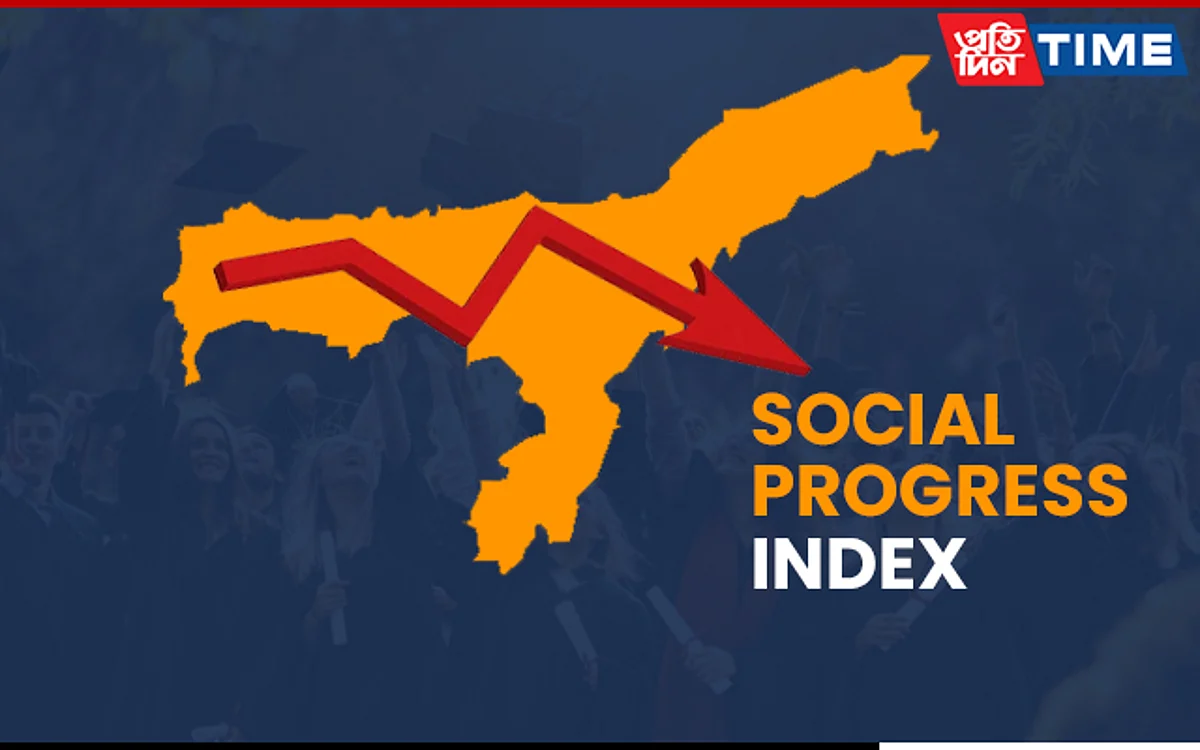 Assam has been ranked third from the bottom as Centre released data on Social Progress Index