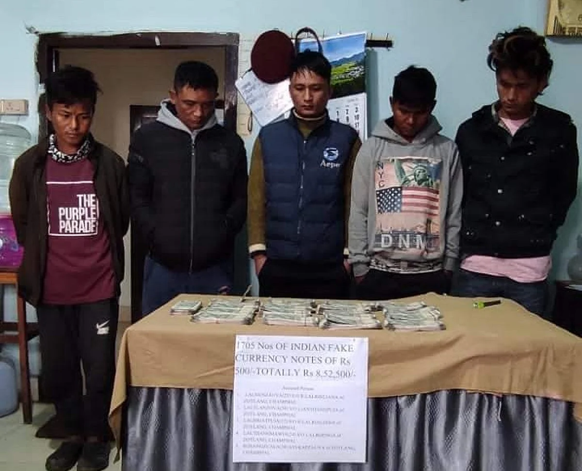 Six Held with Fake Indian Currency