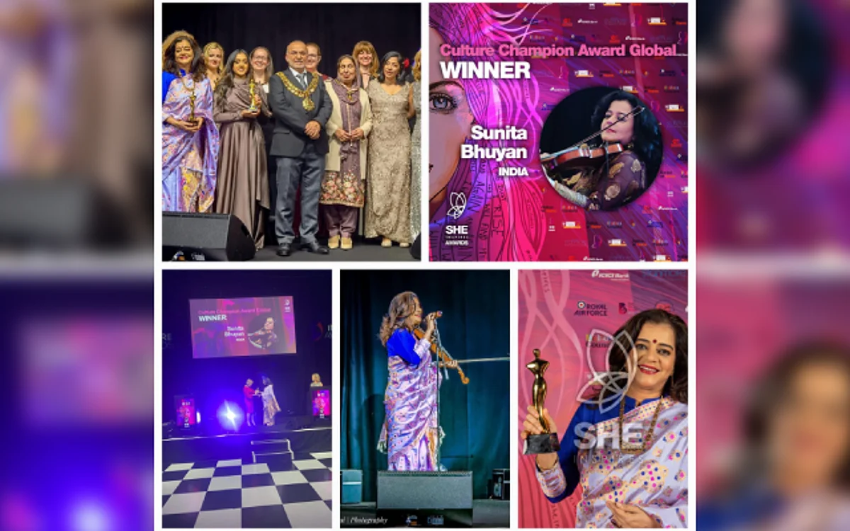 Sunita Bhuyan won SheInspires Award for 2022