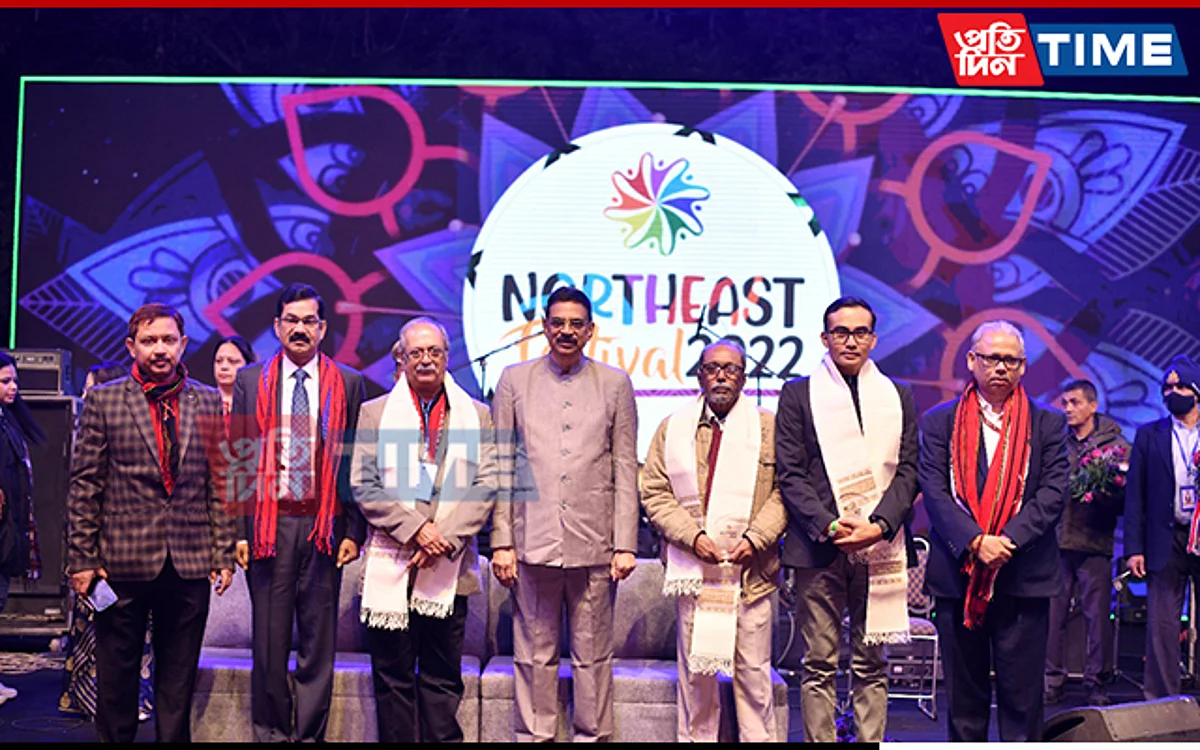 Three journalists from the northeast region felicitated at North East Festival in Delhi