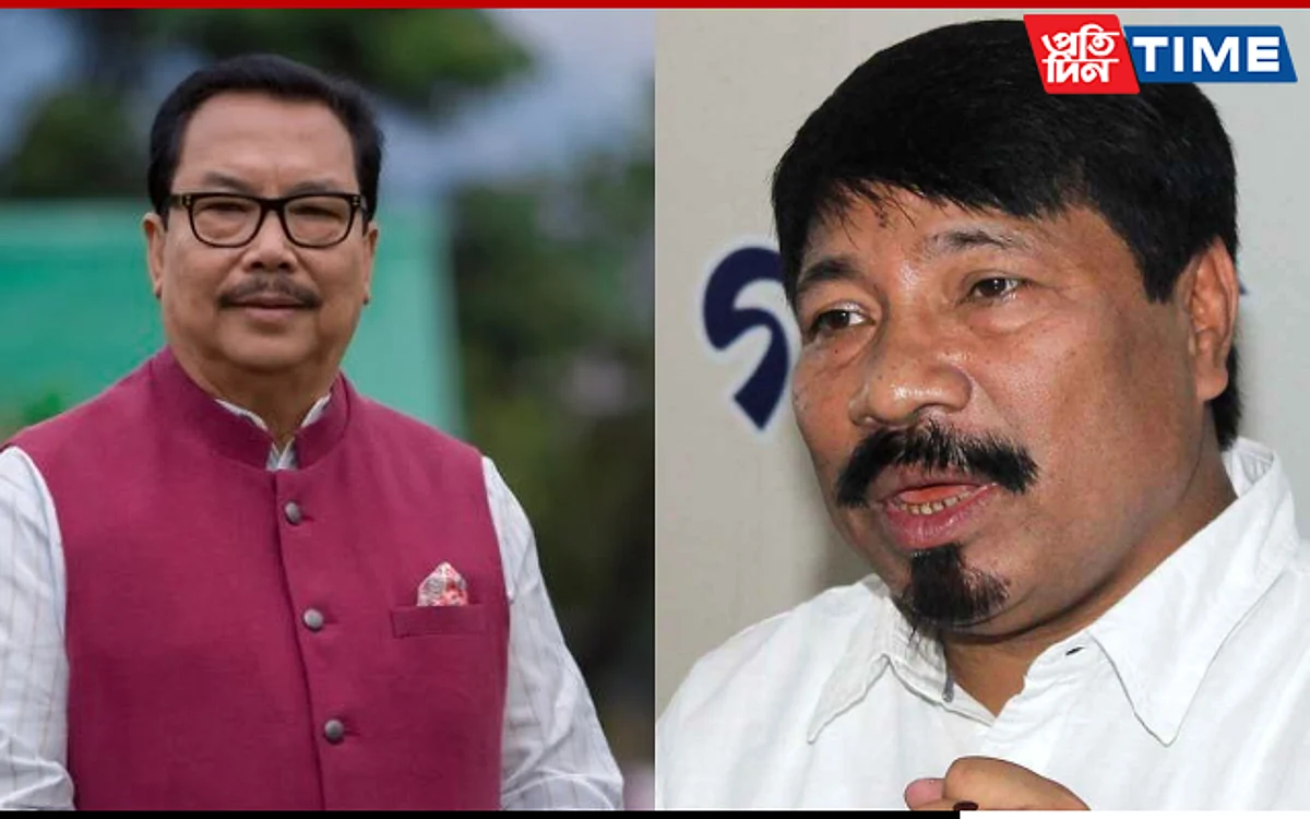 Assam minister Atul Bora met with Arunachal Pradesh Dy CM Chowna Mein over the border issues