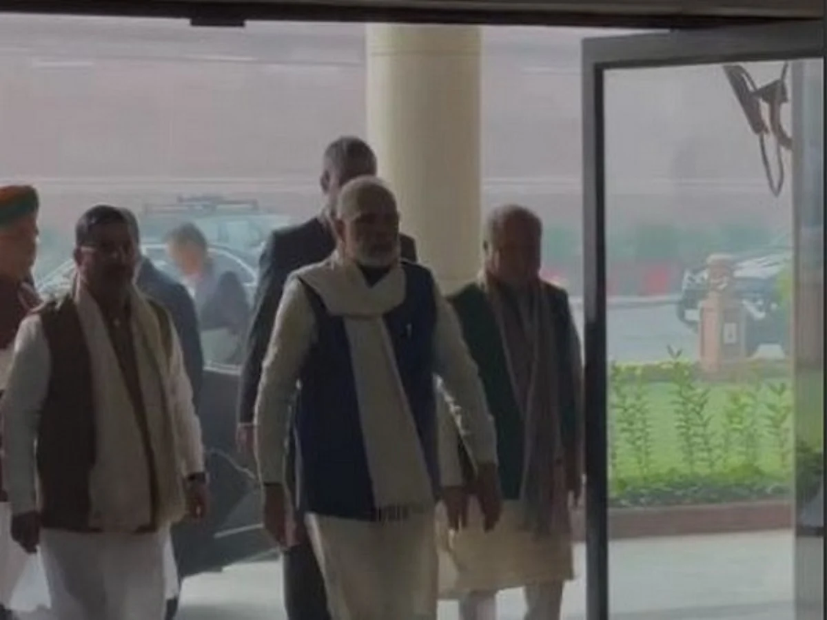 BJP Parliamentary Party Meeting Begins In New Delhi