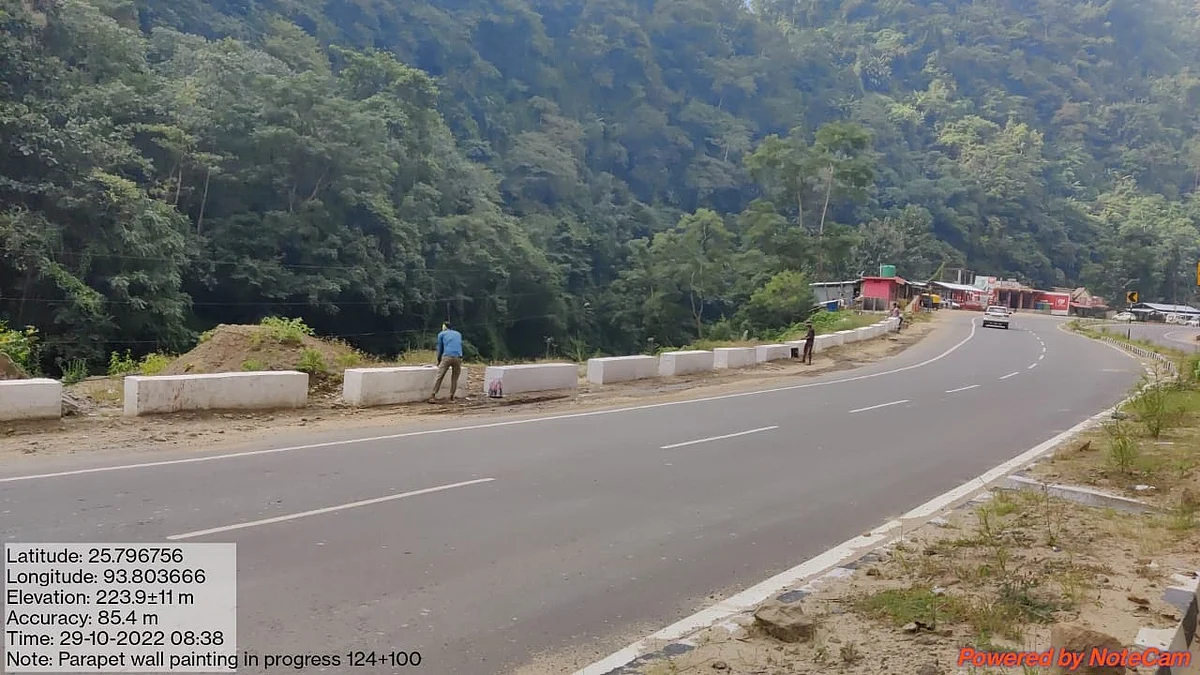 Dimapur-Kohima 4-Lane Road to be Completed This Year