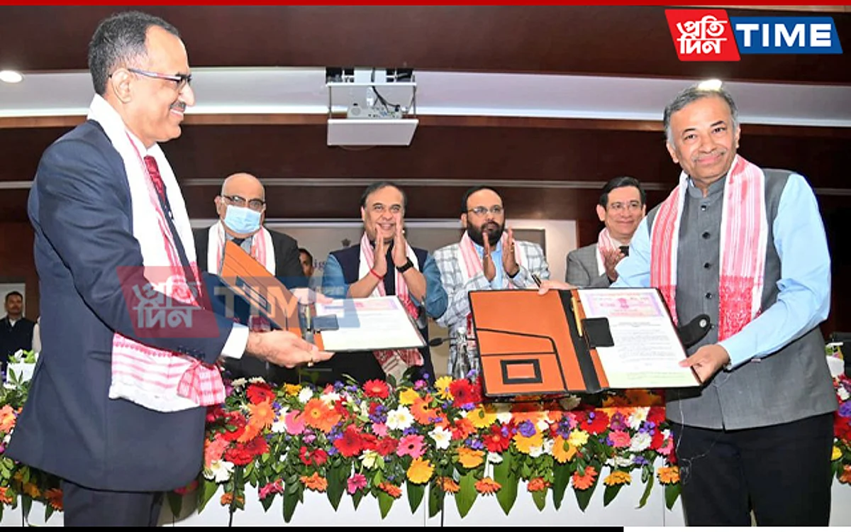 Assam Government signs agreement with PMSRF, Rajkot