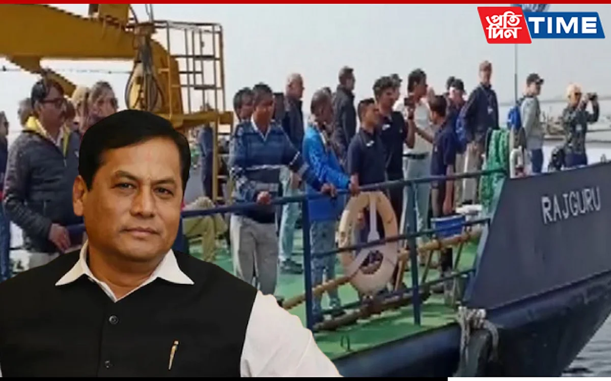 Union minister Sarbananda Sonowal called all reports on MV Ganga Vilas getting stuck as fake news