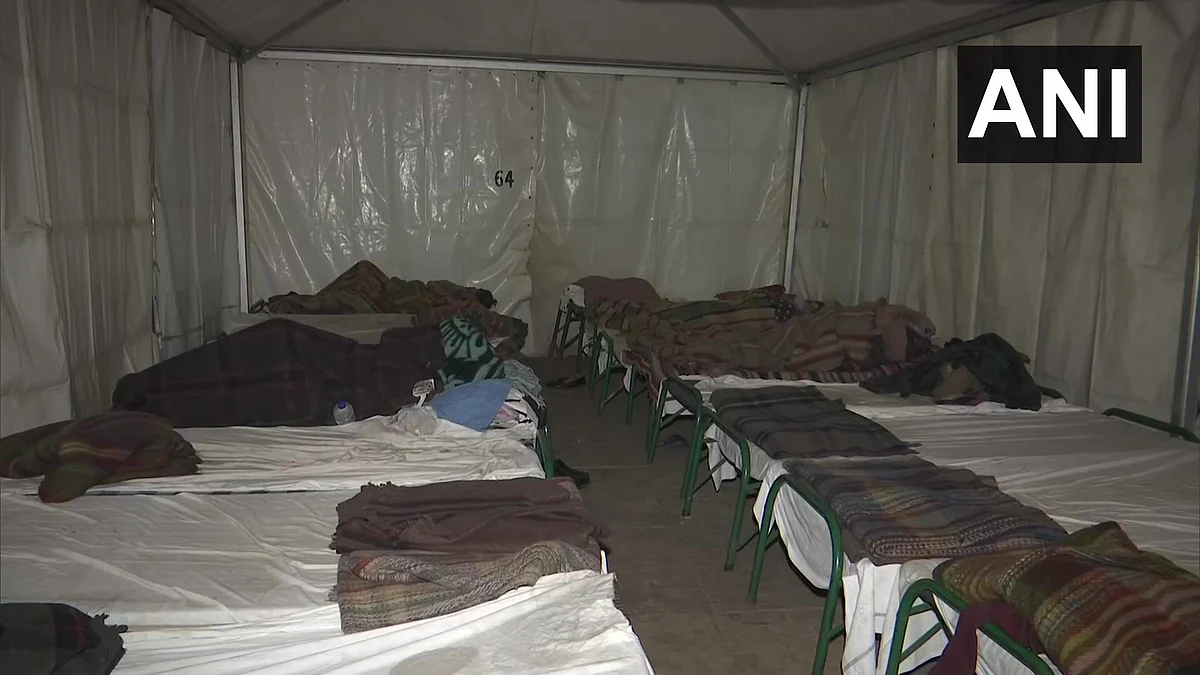 Shelter homes in Delhi | photo credit: ANI