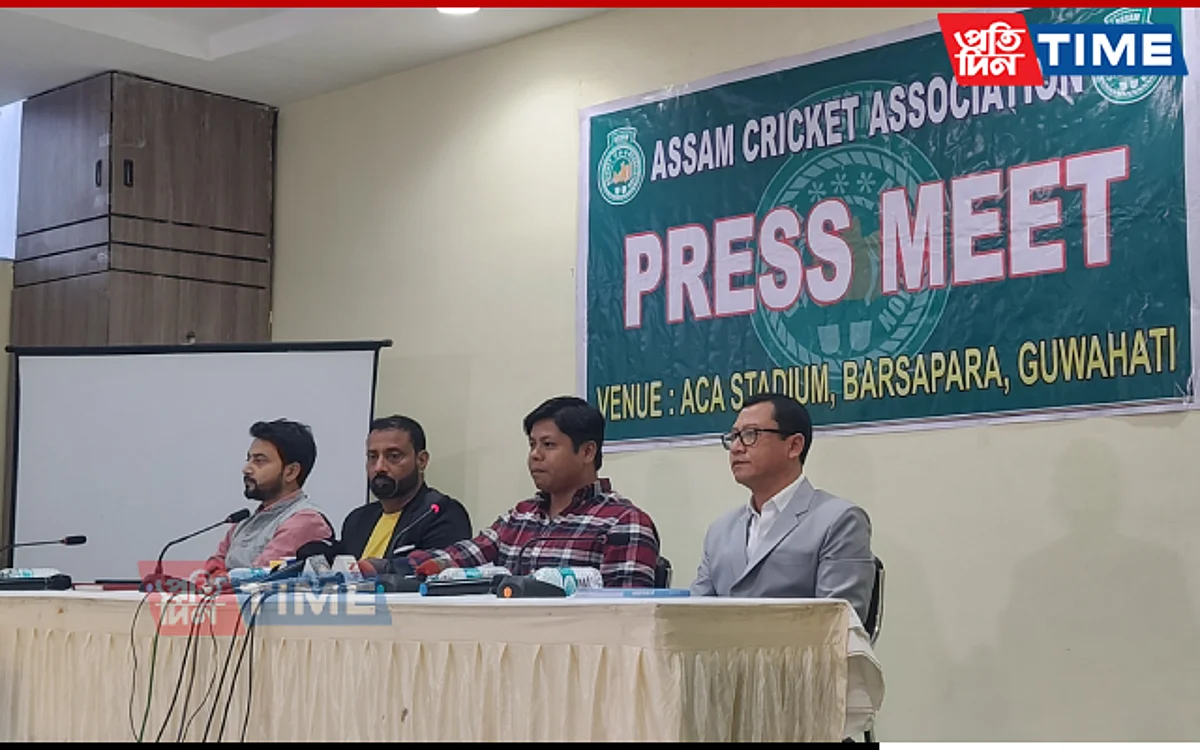 Assam Cricket Association (ACA) President Taranga Gogoi