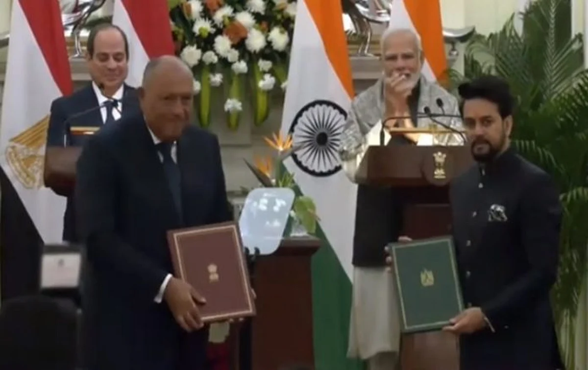 India, Egypt Sign MOU to facilitate content exchange
