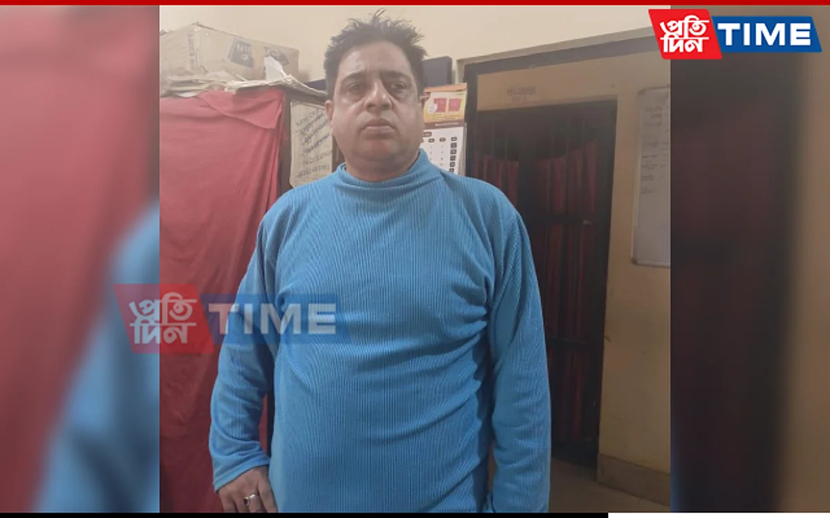 Accused Angshuman Pal was arrested by police in Guwahati