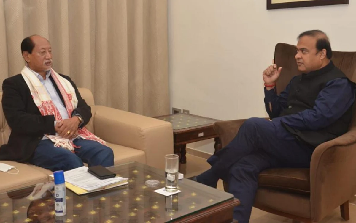 Assam and Nagaland CMs met today in Delhi