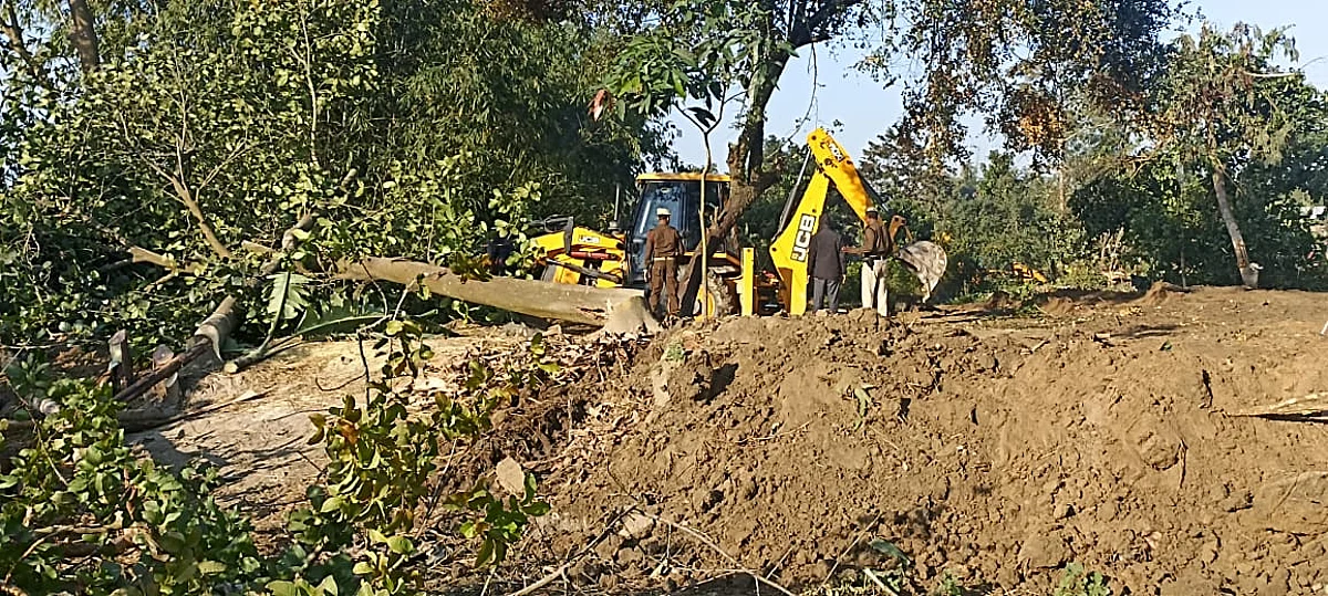 Massive Eviction Drive Begins at Pabho Reserve Forest