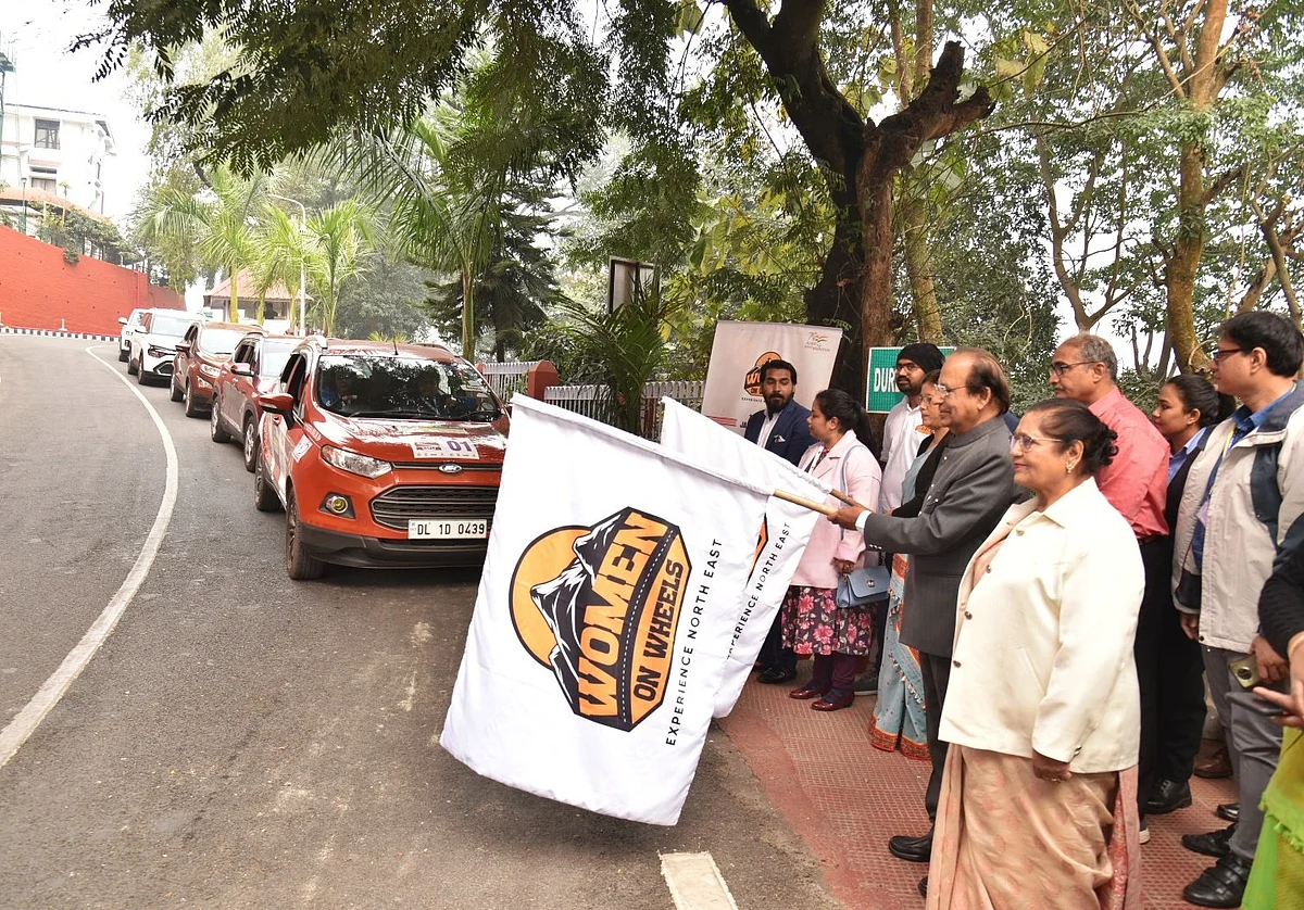 Assam Guv Flags Off 7-Day-Long Women On Wheels Drive in NE