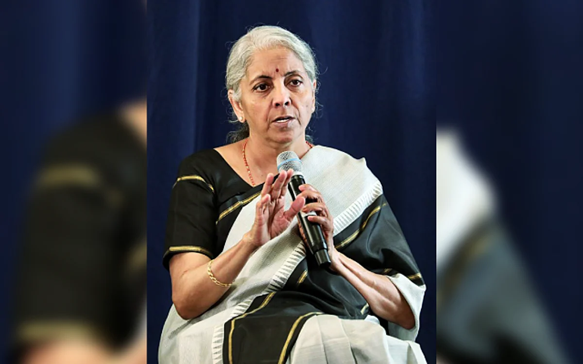 Union finance minister Nirmala Sitharaman