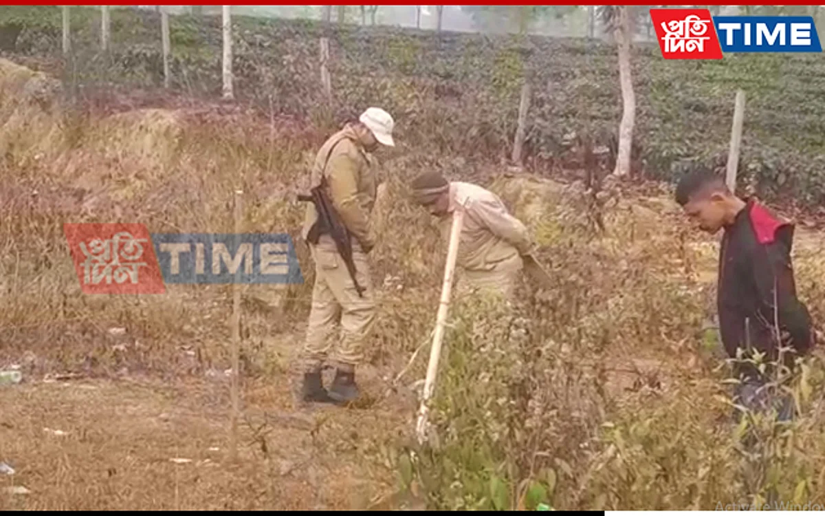 Incident spot in Assam's Golagaht