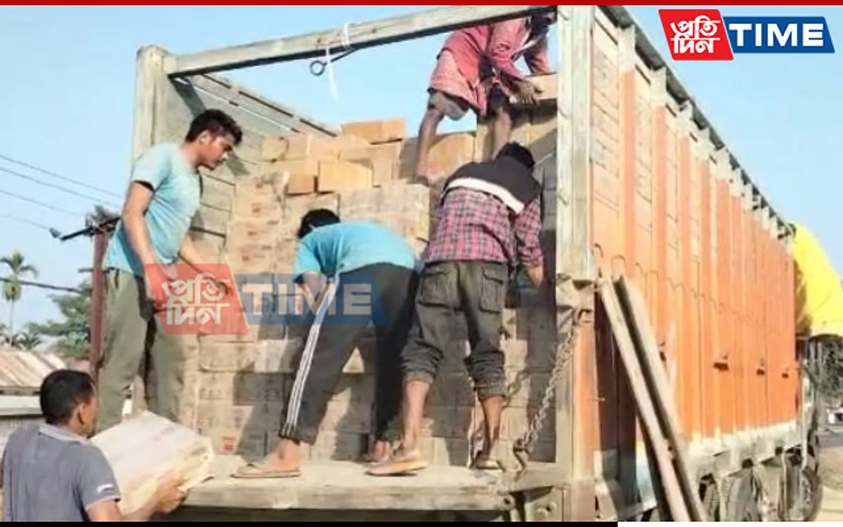 A truck containing massive consignment of narcotics was seized in Karbi Anglong in Assam