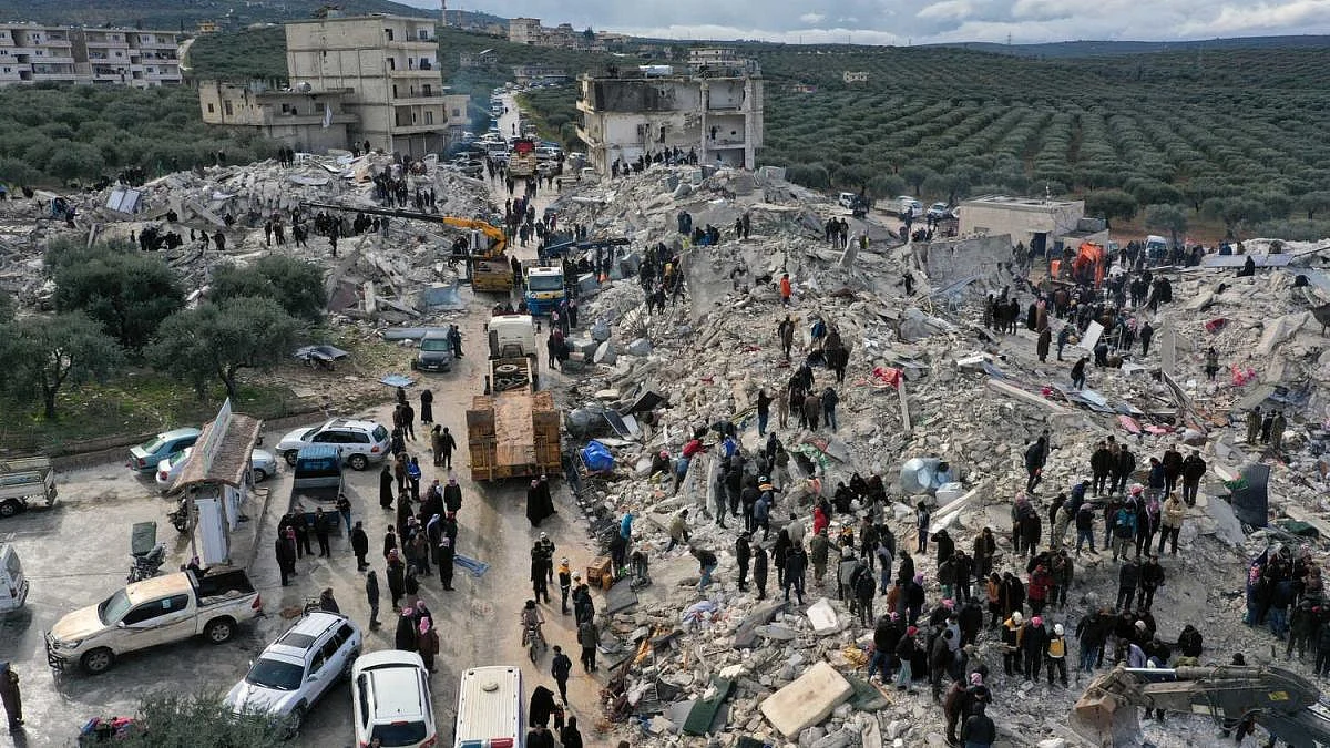 Turkey-Syria Earthquake Death Toll Nears 8000-Mark
