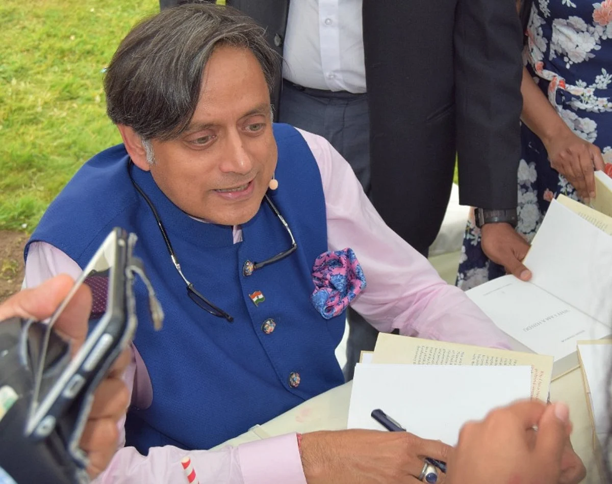 Shashi Tharoor Arrives in Guwahati | File Photo