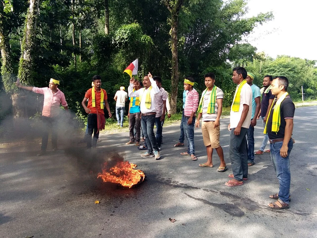Assam bandh affects normal life