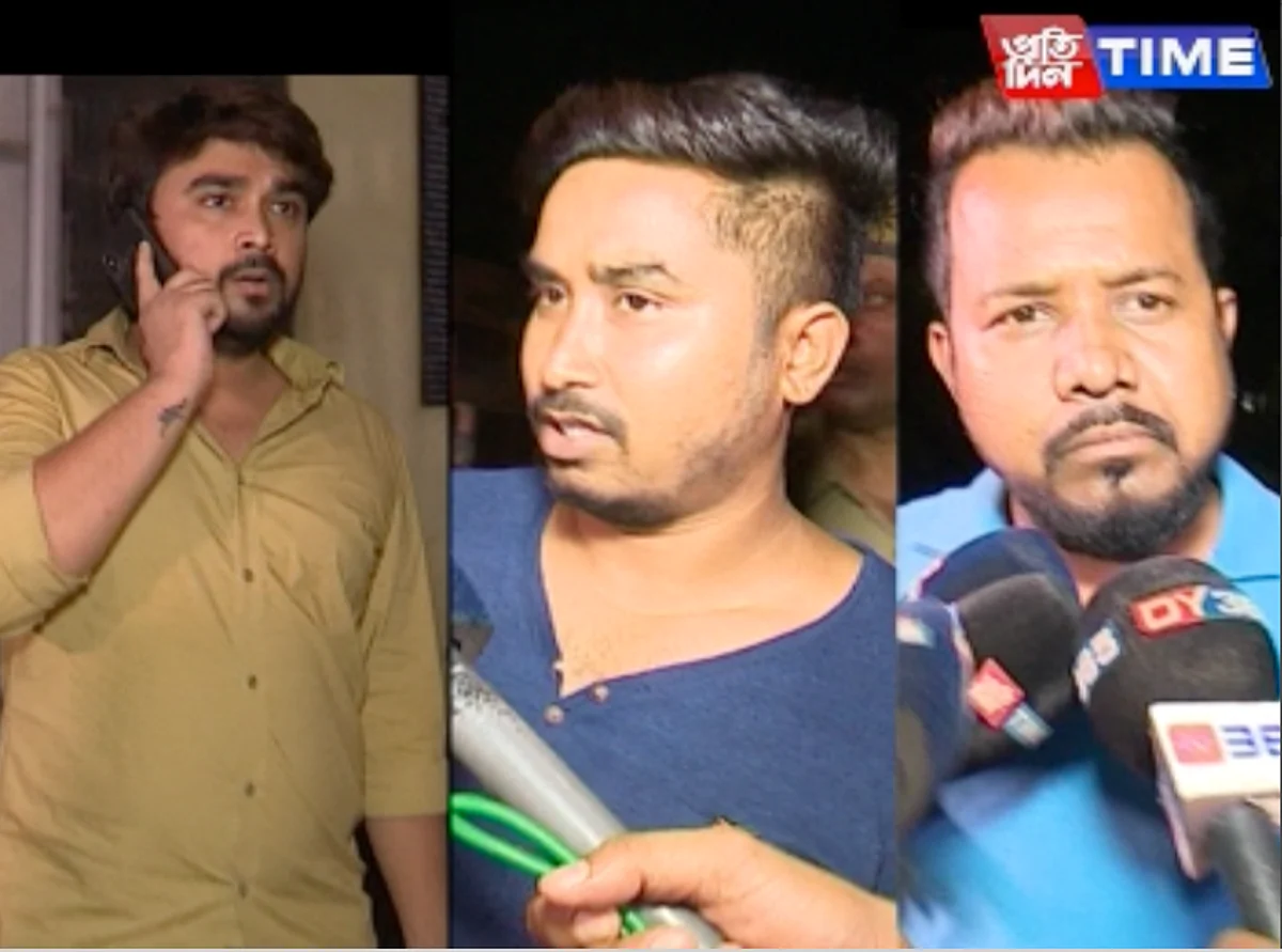 Four arrested for throwing ink at Anil Raja