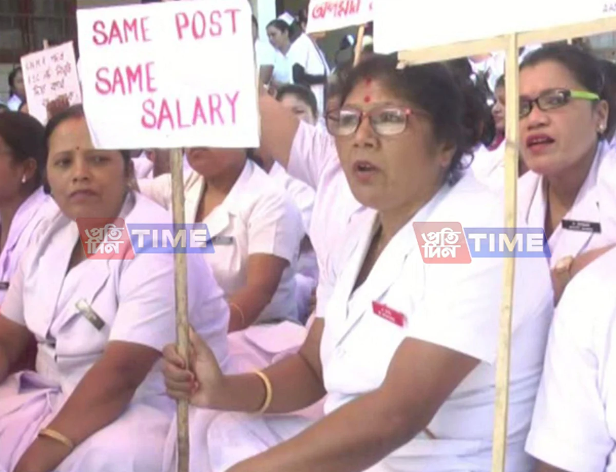 Nurses divide as protest enter Day-5