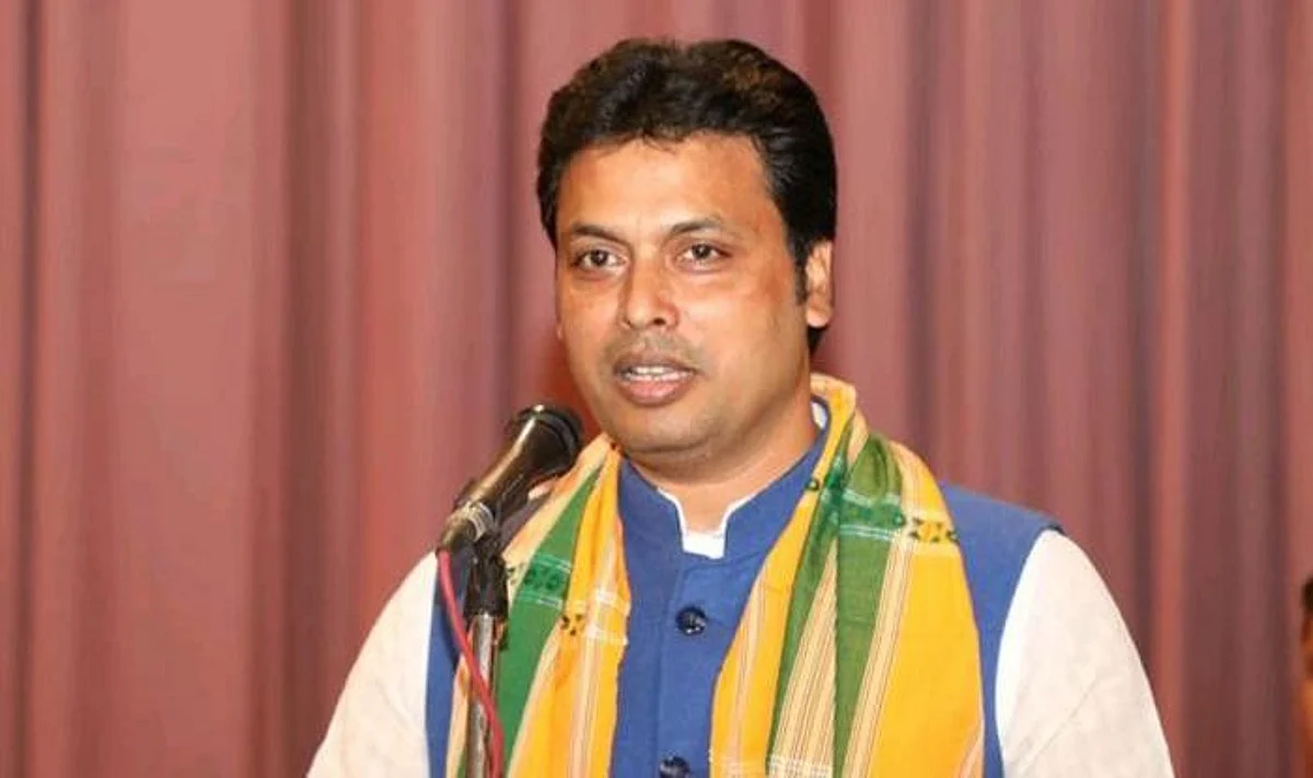 BJP Announces Biplab Deb as RS Candidate From Tripura