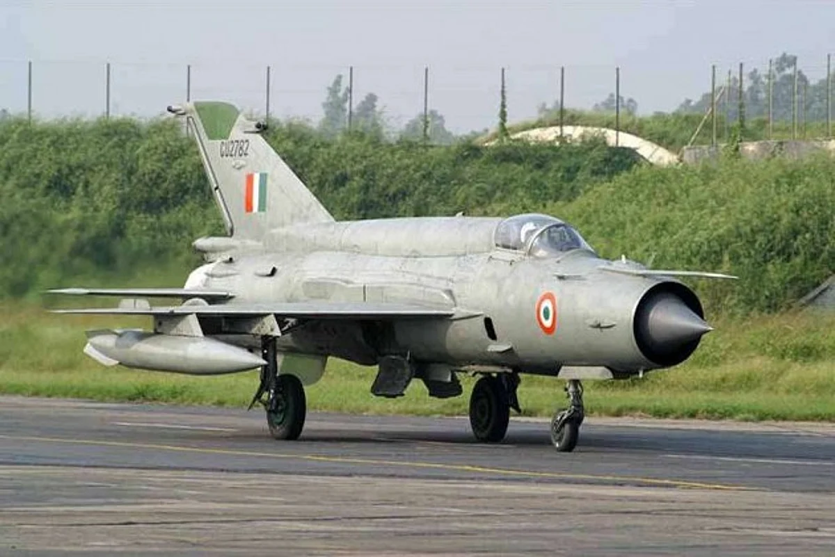 MiG 21 Aircraft Crashes In Rajasthan