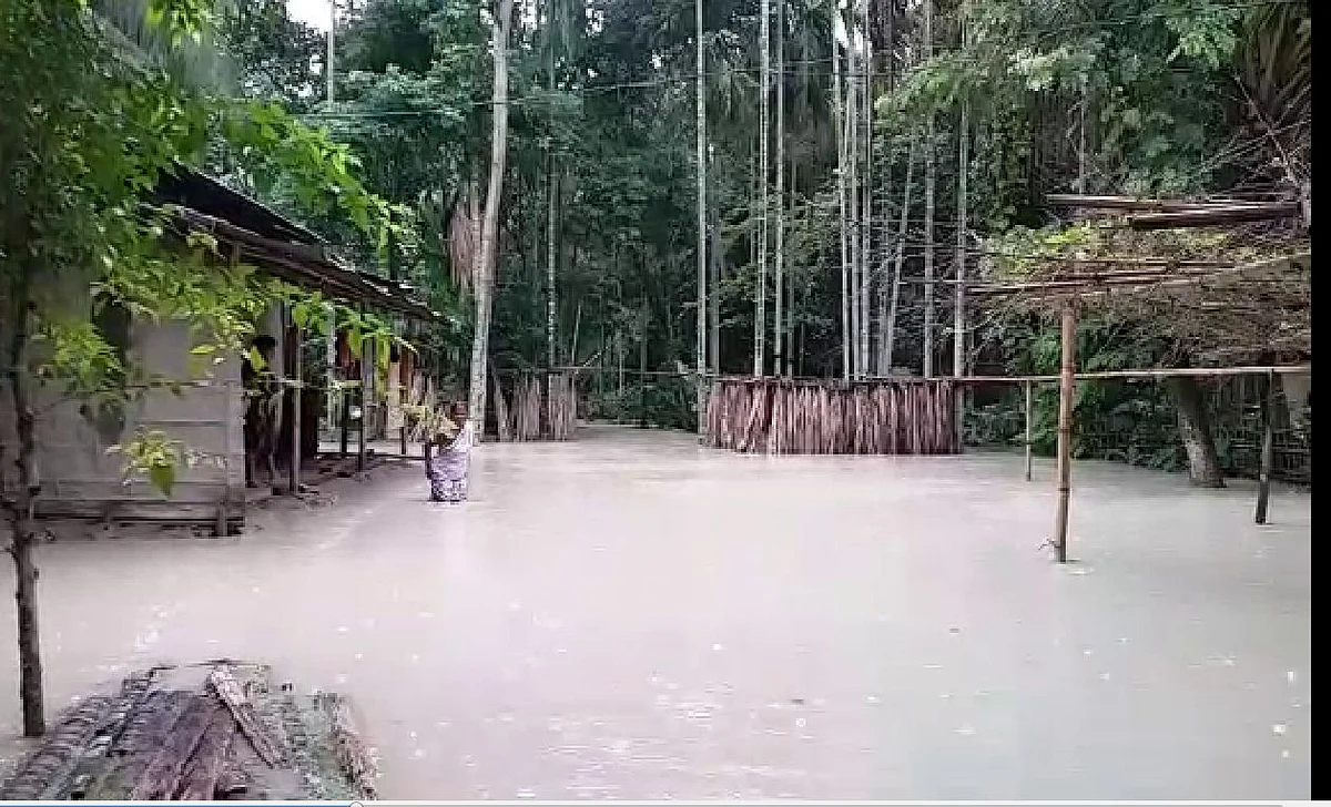 Second Wave of Flood Hits Lower Assam Again