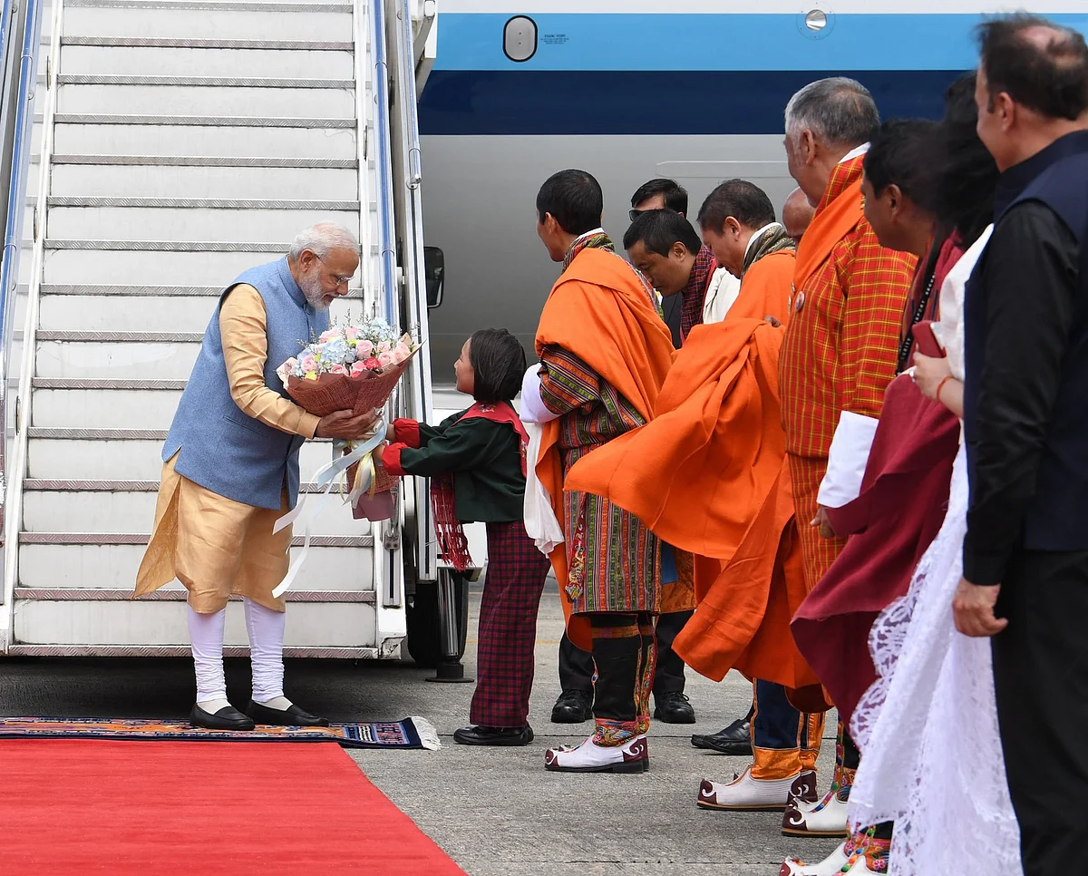 PM Modi reaches Bhutan for two-day visit