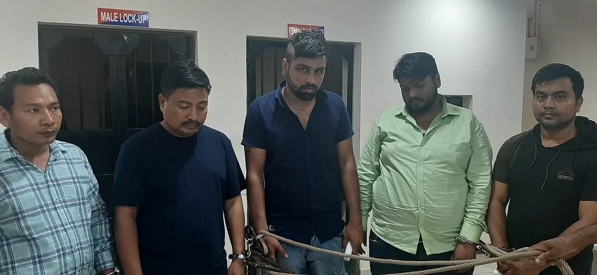 5 Cyber Criminals Arrested from City Hotel