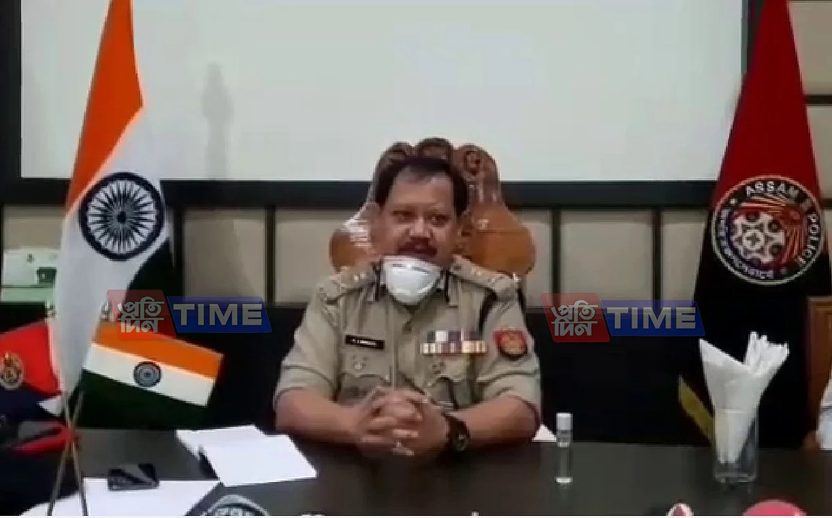 Assam DGP Bhaskar Jyoti Mahanta Tests COVID-19+