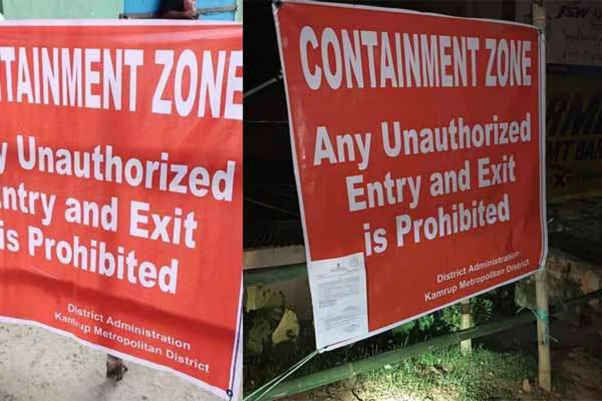 Digboi: 5 No Ward in Golai Declared Containment Zone