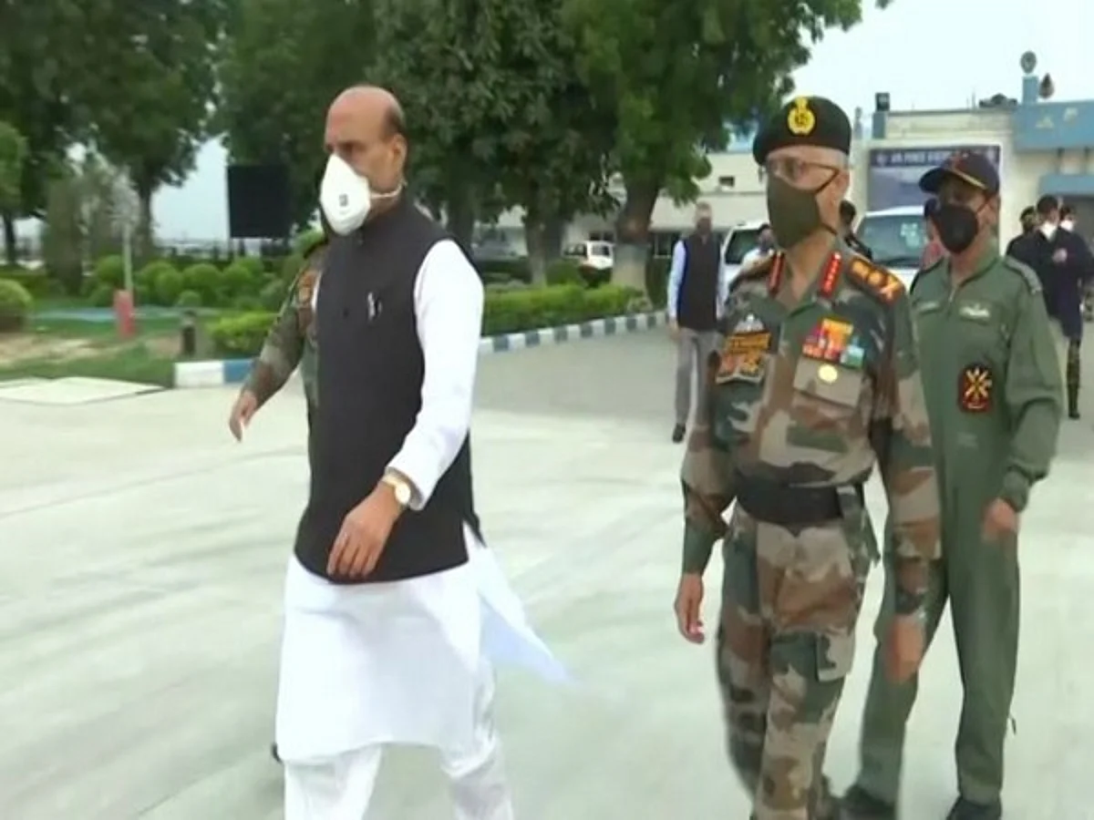Defence Minister Rajnath Singh Leaves For Iran