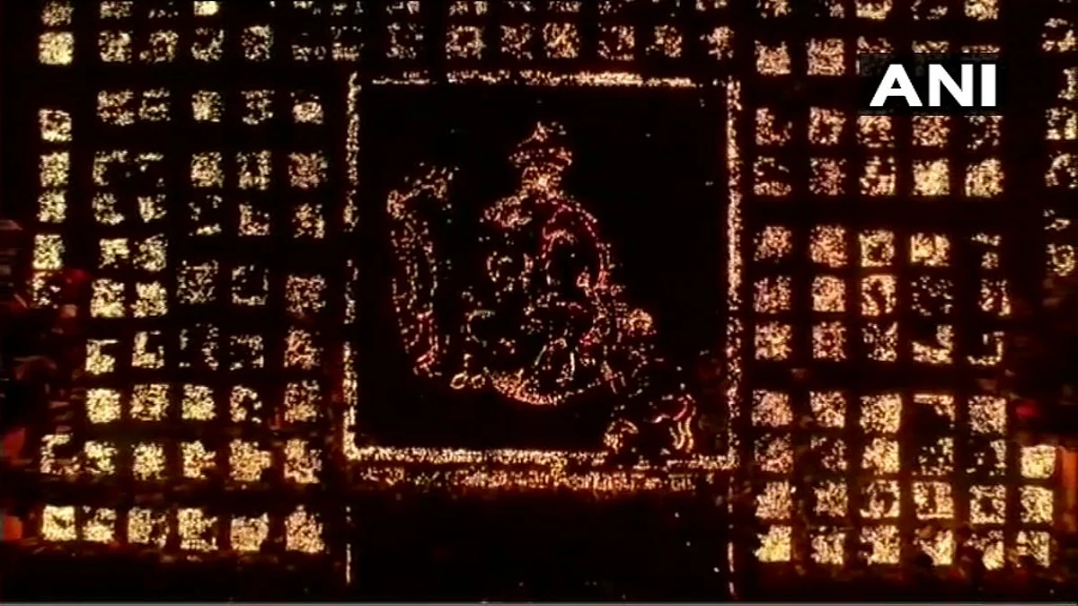 Over 5 Lakh Diyas Lit In Ayodhya, Makes World Record
