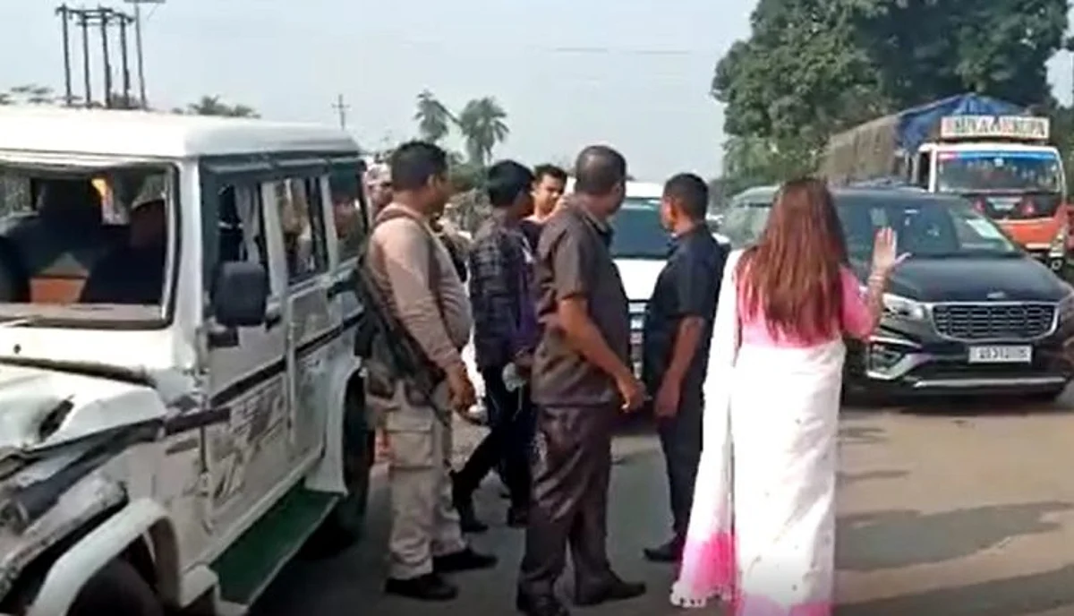 Angurlata Deka’s Convoy Meets With Accident, 3 Injured