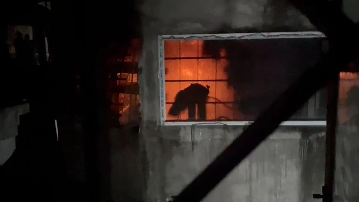Guwahati: Massive Fire Breaks out at Café Wings