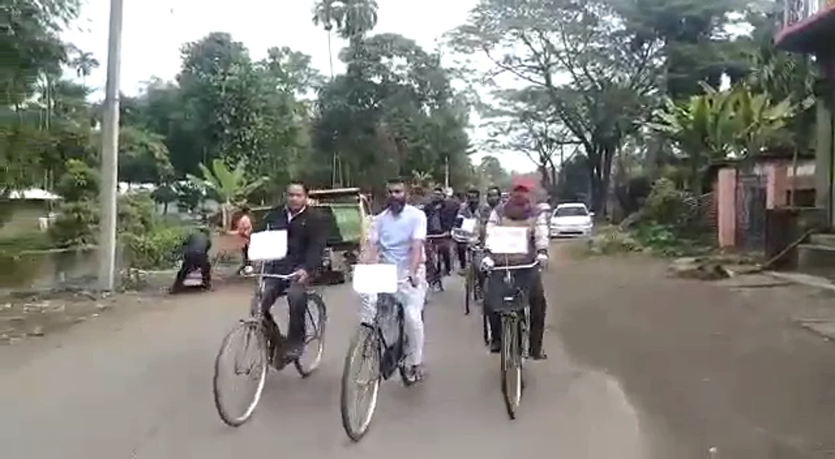 Rupjyoti Kurmi Protests Against CAA, Assam-Nagaland Border Issue