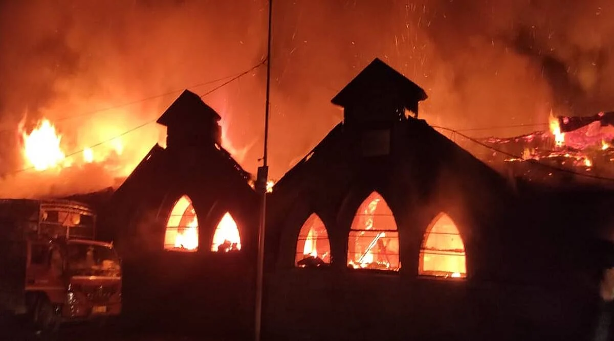 Pune: Major Fire At Shivaji Market, 25 Shops Gutted