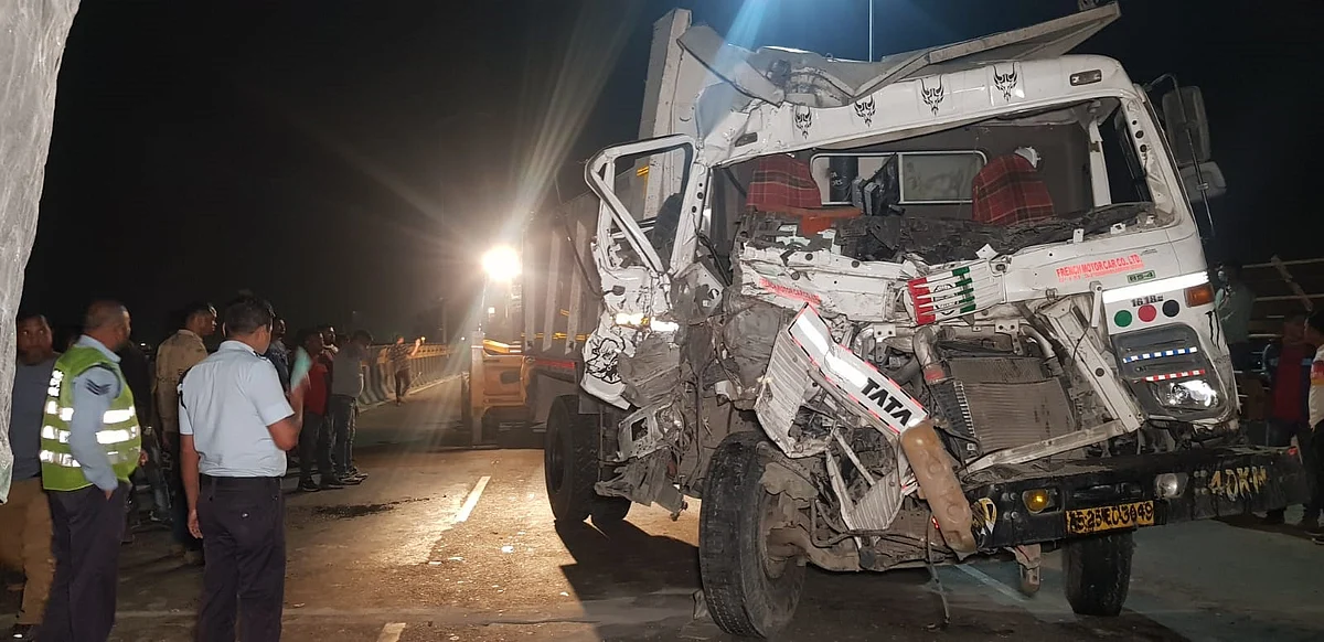 Guwahati: Accident Near Saraighat Bridge Leaves One Injured