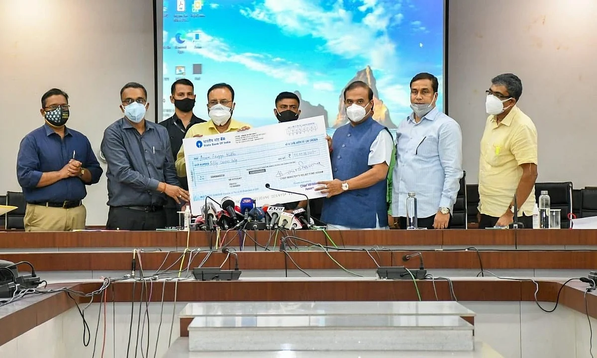 ₹50 Cr Given To Health Dept For COVID Vaccines: Assam CM’s Relief Fund