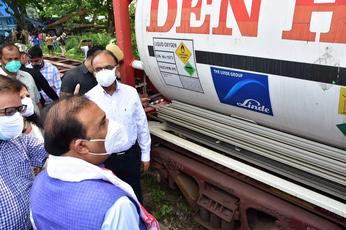 Oxygen Express: Bolsters Confidence In Critical Times, Says Assam CM
