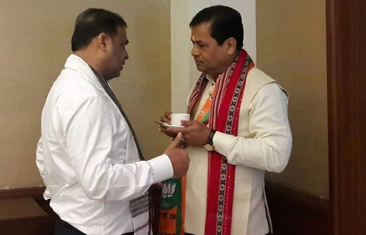 After day long drama, Assam CM on Sunday